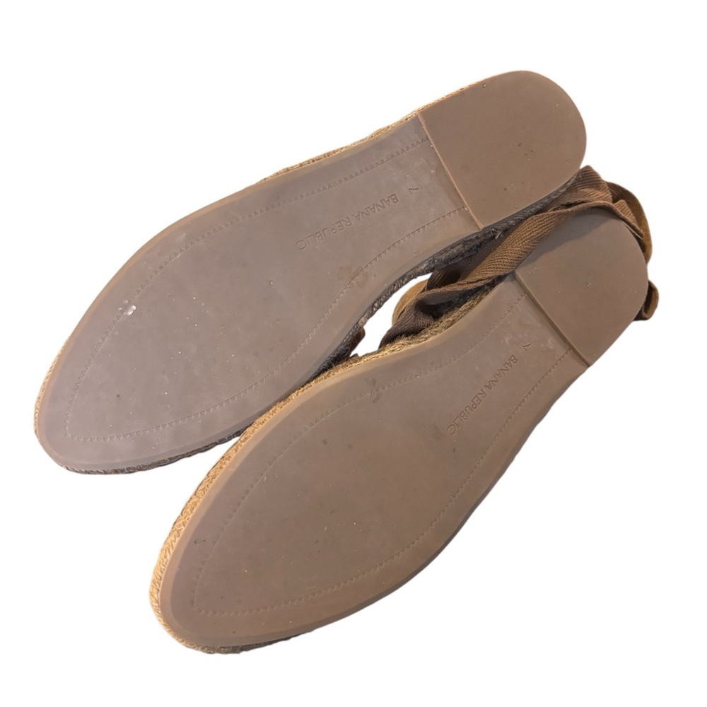 Banana Republic Brown Espadrille Flats - Picture 6 of 6